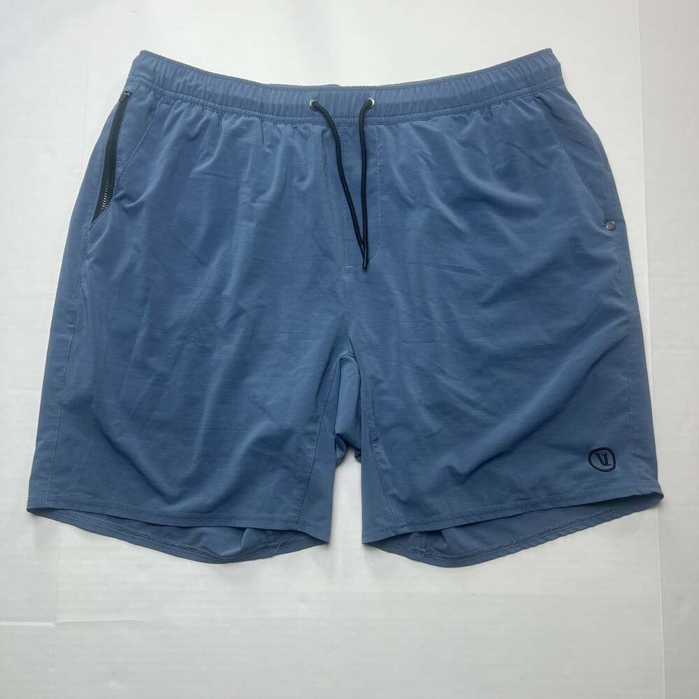 Vuori Kore Short Lined 7" Men's Blue Athletic Shorts Size XL